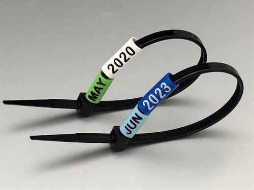 C399 Brown Printed 2022 Cable Tie Sleeves Pack of 1000